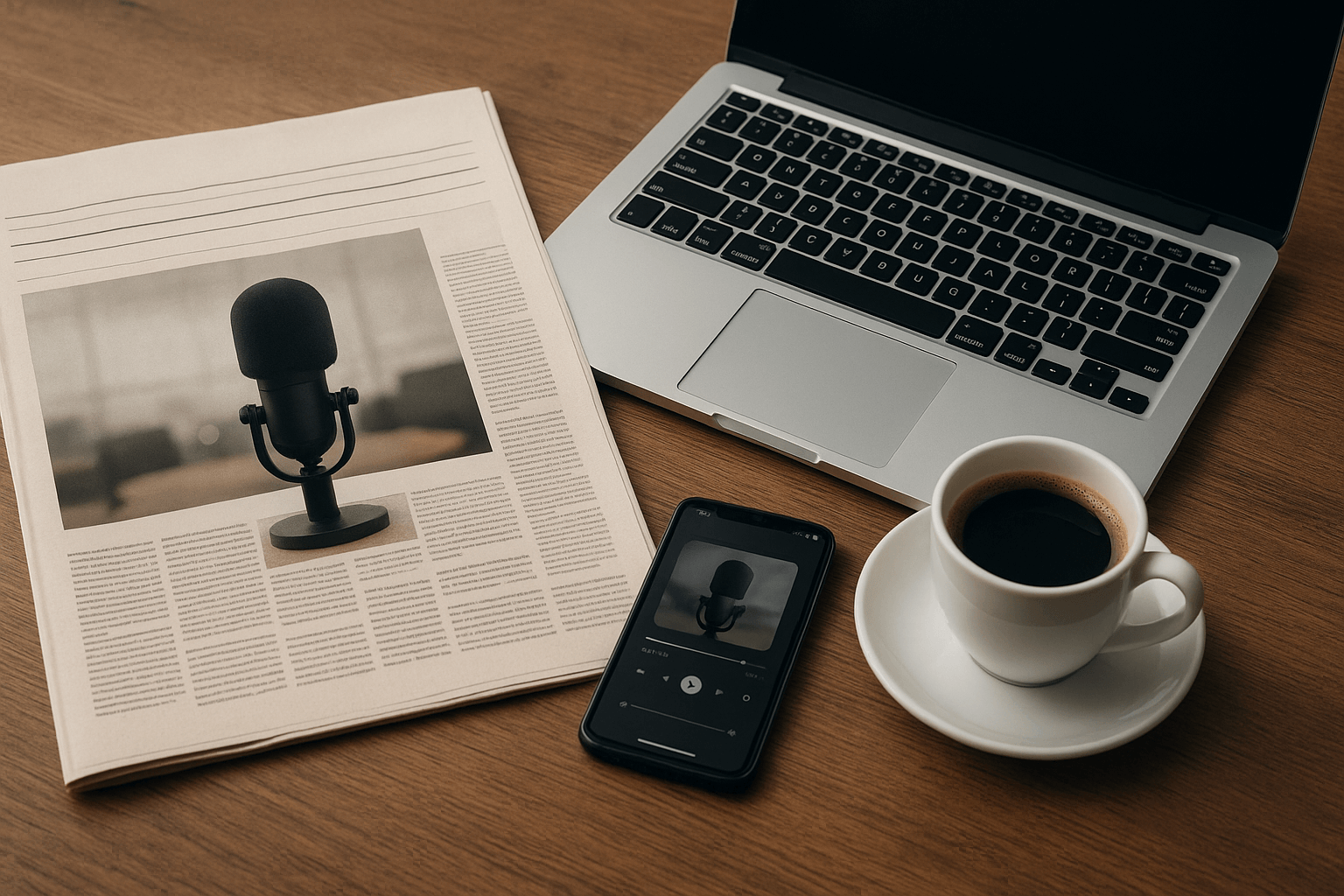 Newsletter de podcasting desde la junta